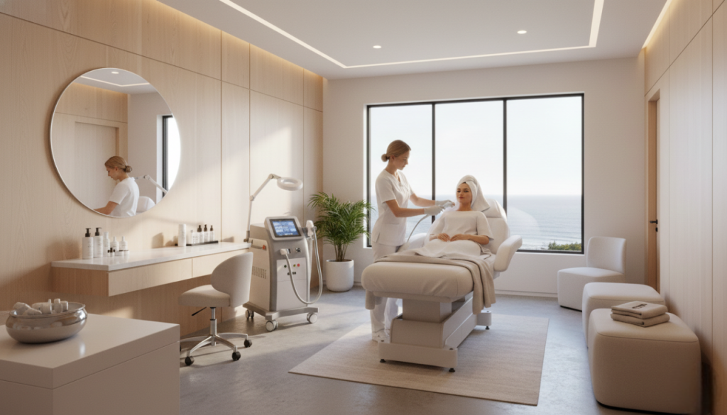 Facial maintenance treatments designed to maintain med spa results in Del Mar CA