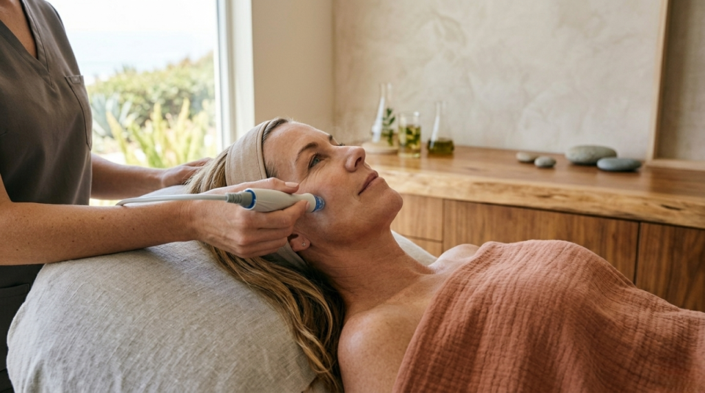 Non-invasive facial treatment helping clients afford medspa treatments in Del Mar CA