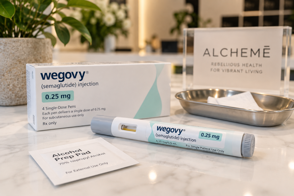 GLP-1 injectable therapy used in medical weight loss programs
